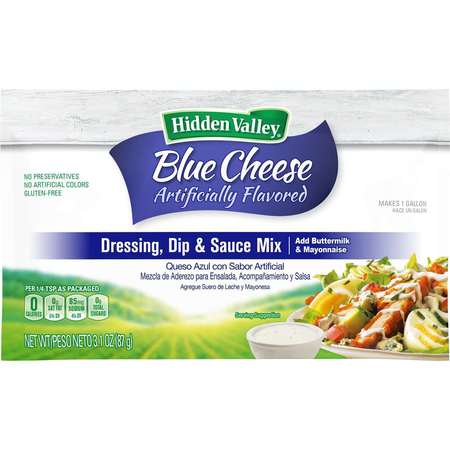 HIDDEN VALLEY Hidden Valley Blue Cheese Dressing Dry Mix 1 gal. Box, PK18 21005
